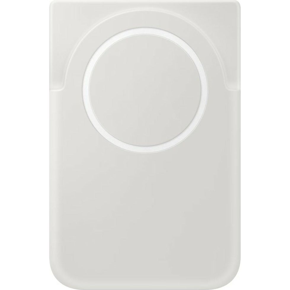 Powerbank bezprzewodowy z podstawką Samsung Wireless Battery Pack, Qi 15W, USB-C 25W PPS, 5000 mAh, szary, nowoczesny bezprzewodowy powerbank, szybkie magnetyczne ładowanie