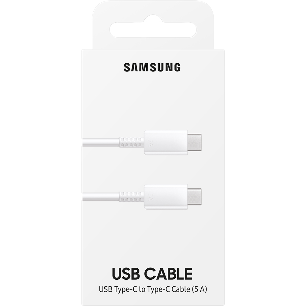 Samsung Data Cable 5A, mobilna synchronizacja danych USB 2.0 lekka niezawodna, biały