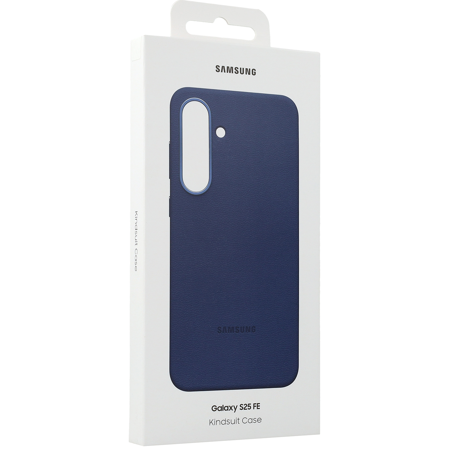 Samsung KindSuit Case do Samsung Galaxy S25 FE, to nowoczesne etui z ekoskóry, eleganckie i minimalistyczne w kolorze ciemnoniebieskie. Doskonale łączy w sobie styl z funkcjonalnością. Jego gładka, przyjemna w dotyku faktura sprawia, że każde użycie to czysta przyjemność.