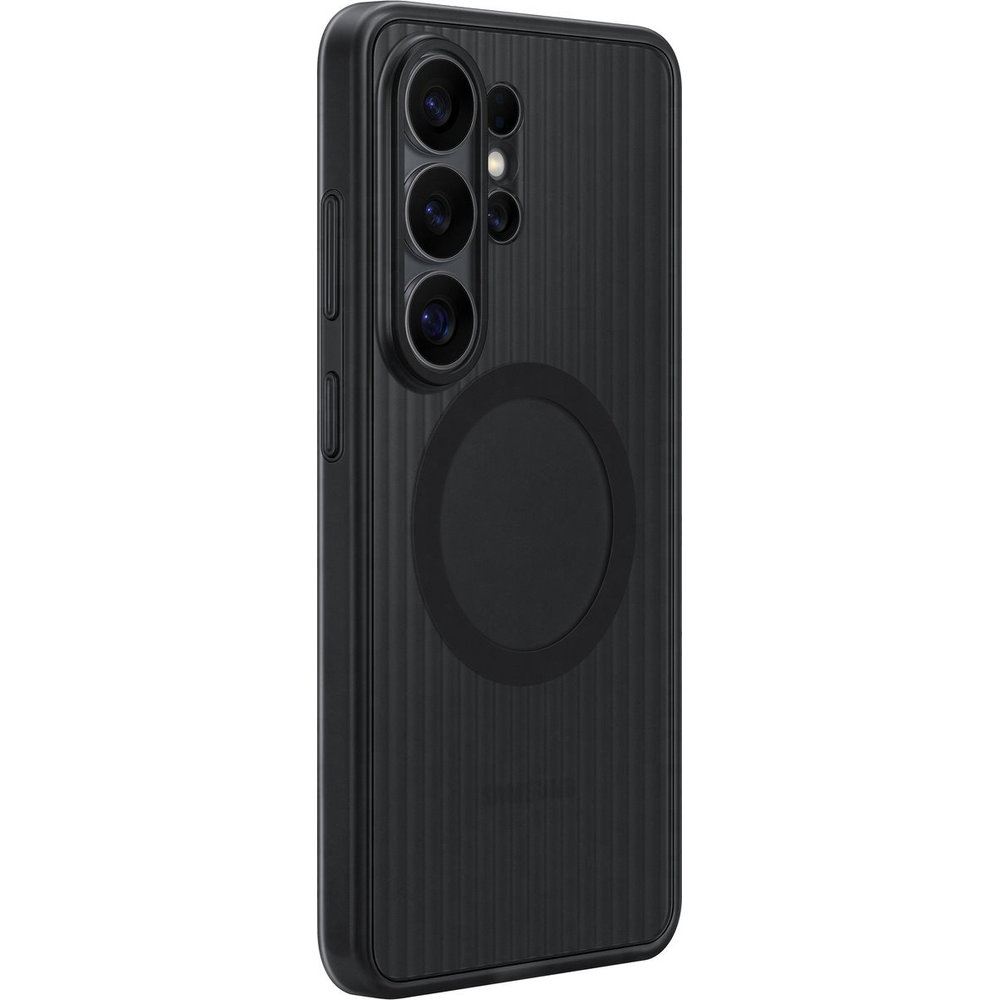 Etui Samsung Rugged Magnet Case do Galaxy S26 Ultra, półprzezroczyste z czarnym