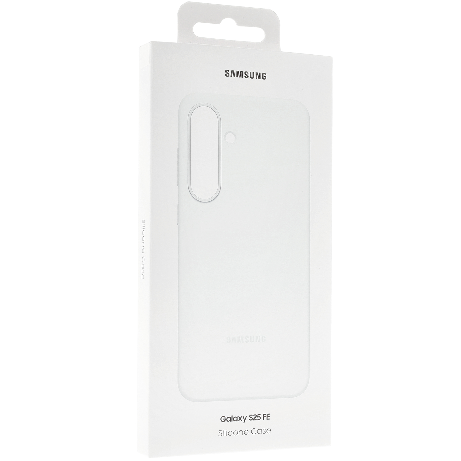 Etui silikonowe Samsung Silicone Case dla Samsung Galaxy S25 FE, białe