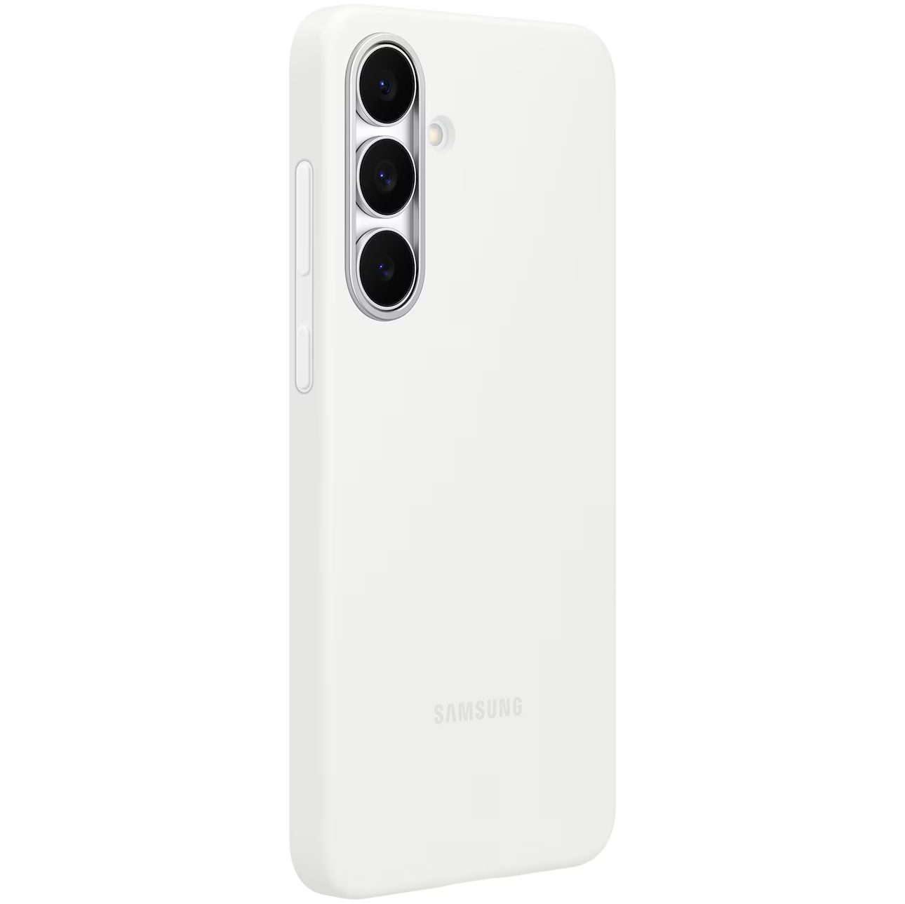 Etui silikonowe Samsung Silicone Case dla Samsung Galaxy S25 FE, białe