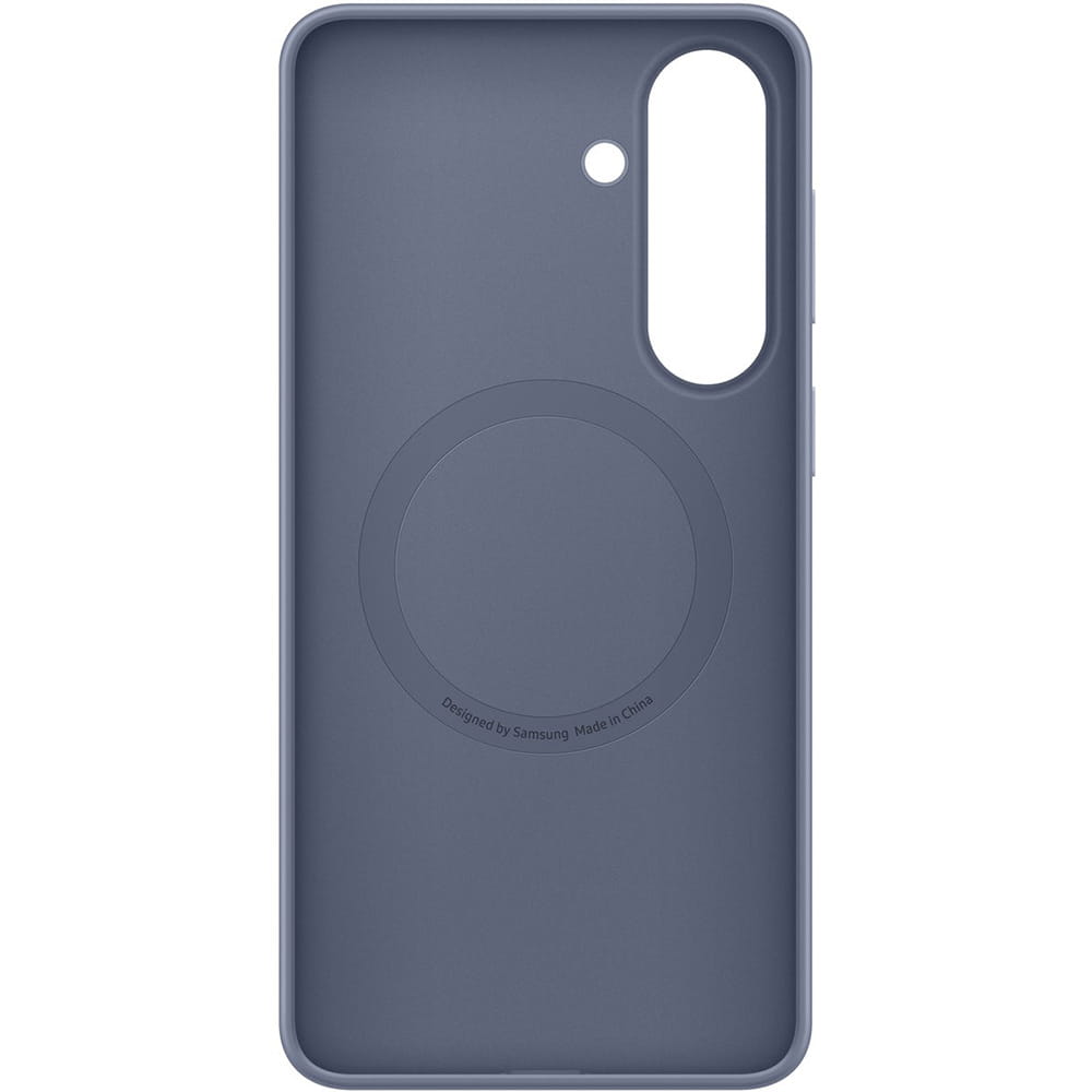 Oryginalne etui Samsung Silicone Magnet Case do Galaxy S26, do MagSafe, niebieskie
