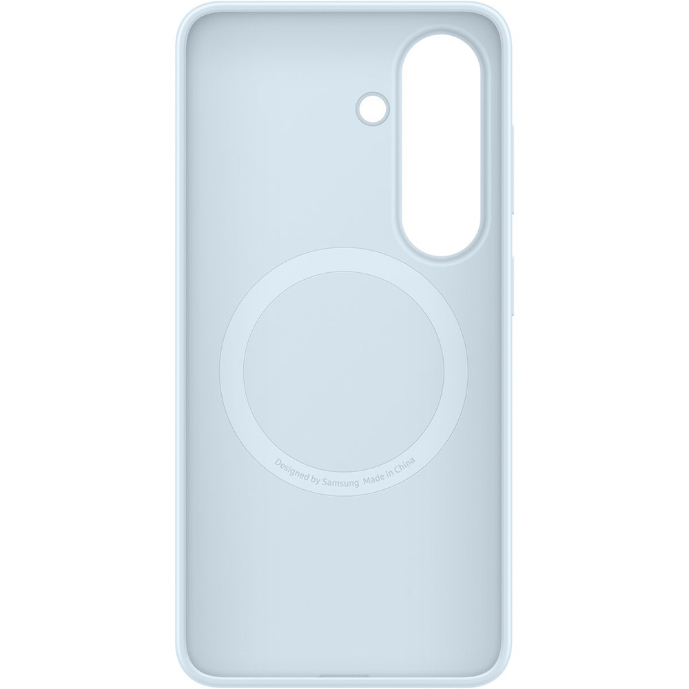 Oryginalne etui Samsung Silicone Magnet Case do Galaxy S26, do MagSafe, niebieskie