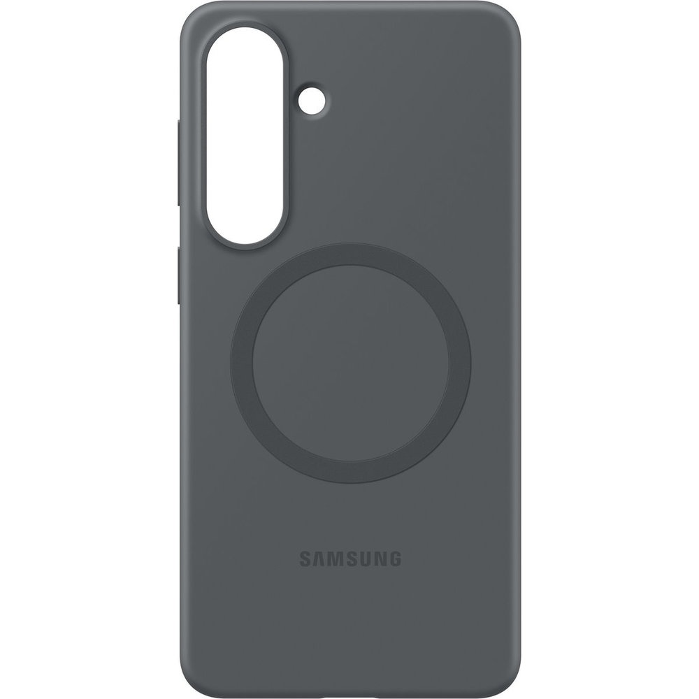 Oryginalne etui Samsung Silicone Magnet Case do Galaxy S26 Plus, do MagSafe, czarne
