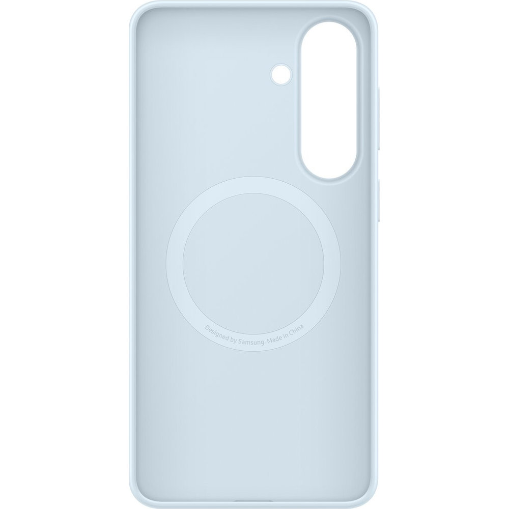 Oryginalne etui Samsung Silicone Magnet Case do Galaxy S26 Plus, do MagSafe, jasnoniebieskie