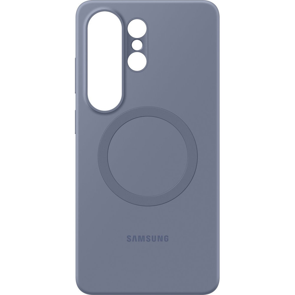 Oryginalne etui Samsung Silicone Magnet Case do Galaxy S26 Ultra, do MagSafe, niebieskie