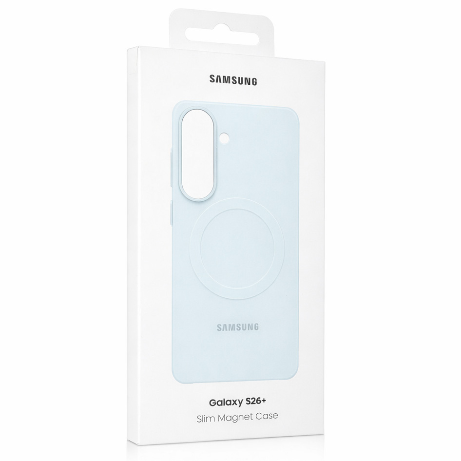 Etui Samsung Slim Magnet Case do Galaxy S26 Plus, niebieskie
