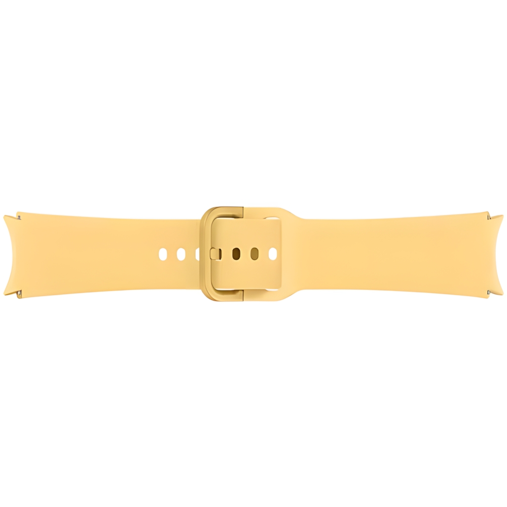 Pasek Samsung do zegarka z serii Sport Band One Click S/M do Samsung Galaxy Watch FE/7/6/6 Classic/5 Pro/5/4/4 Classic, żółty