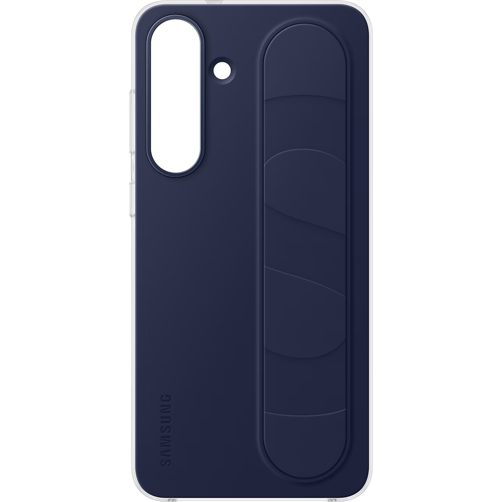 Etui Samsung Silicone Standing Grip Case do Samsung Galaxy S25 FE, ciemnoniebieskie