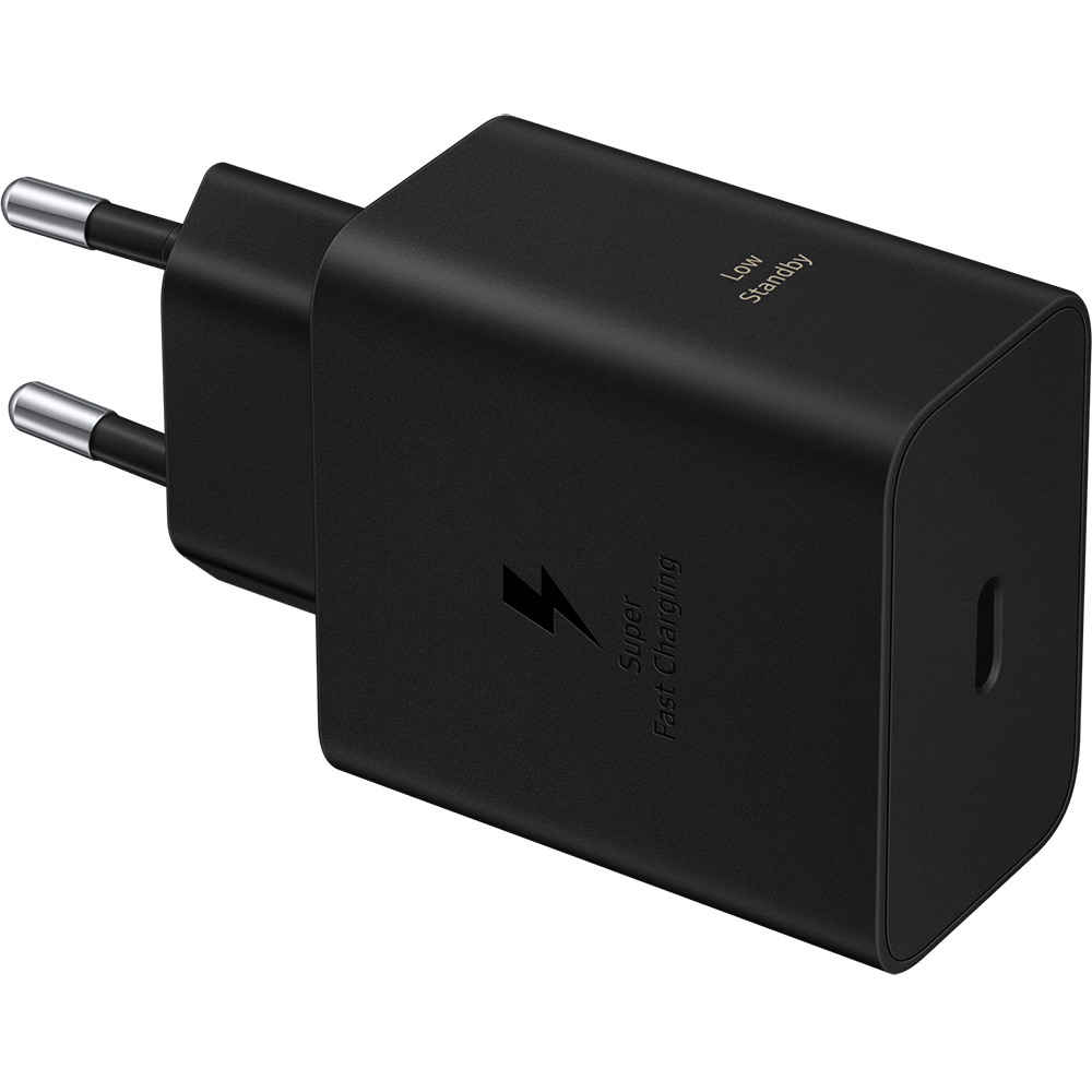 Samsung Power Adapter, energooszczędny tryb czuwania, wydajne ładowanie, praktyczny, czarna