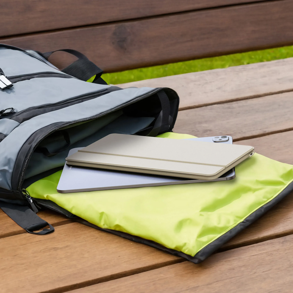 Satechi OnTheGo Keyboard, ciche klawisze niskoprofilowe wydajne ergonomiczne, beżowa