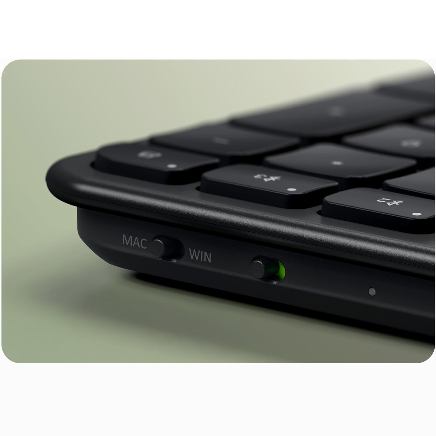 klawiatura Bluetooth do trzech urządzeń z przełącznikiem trybu Mac/Windows space black