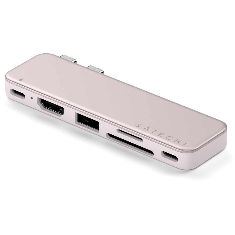 Satechi USB-C Snap Hub do MacBooka Neo - aluminiowy hub USB-C 6w1