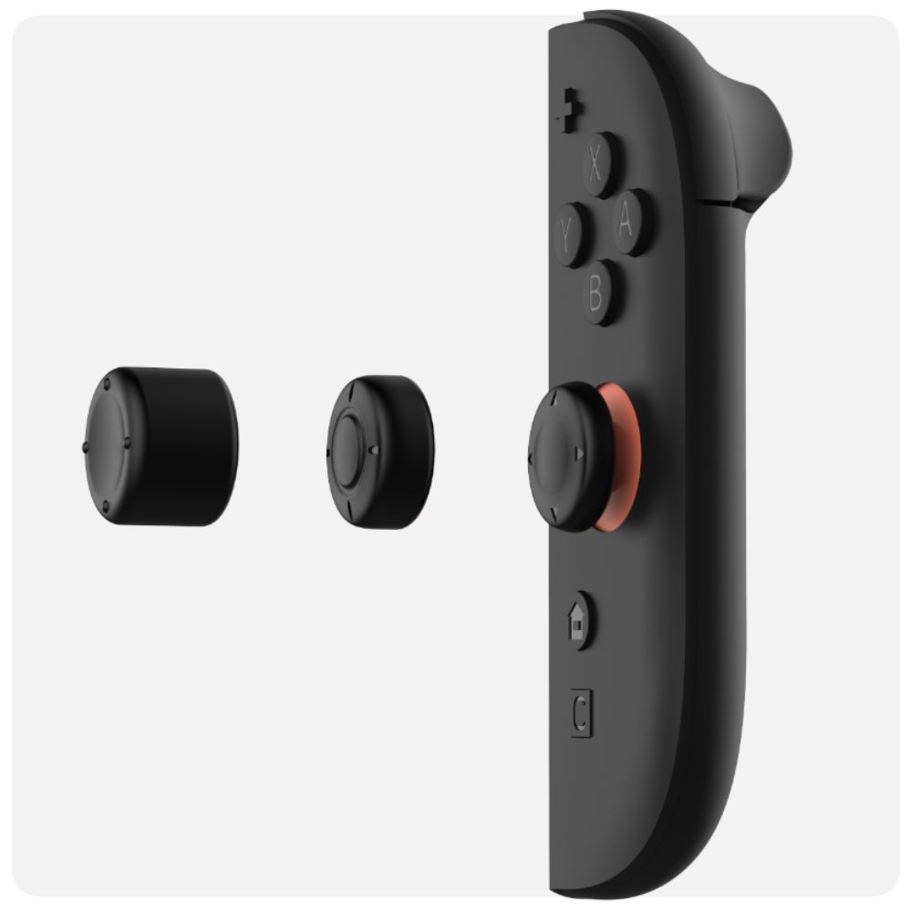 Silikonowe nakładki YAXO Thumbstick Set na joysticki Joy-Con do konsoli Nintendo Switch 2