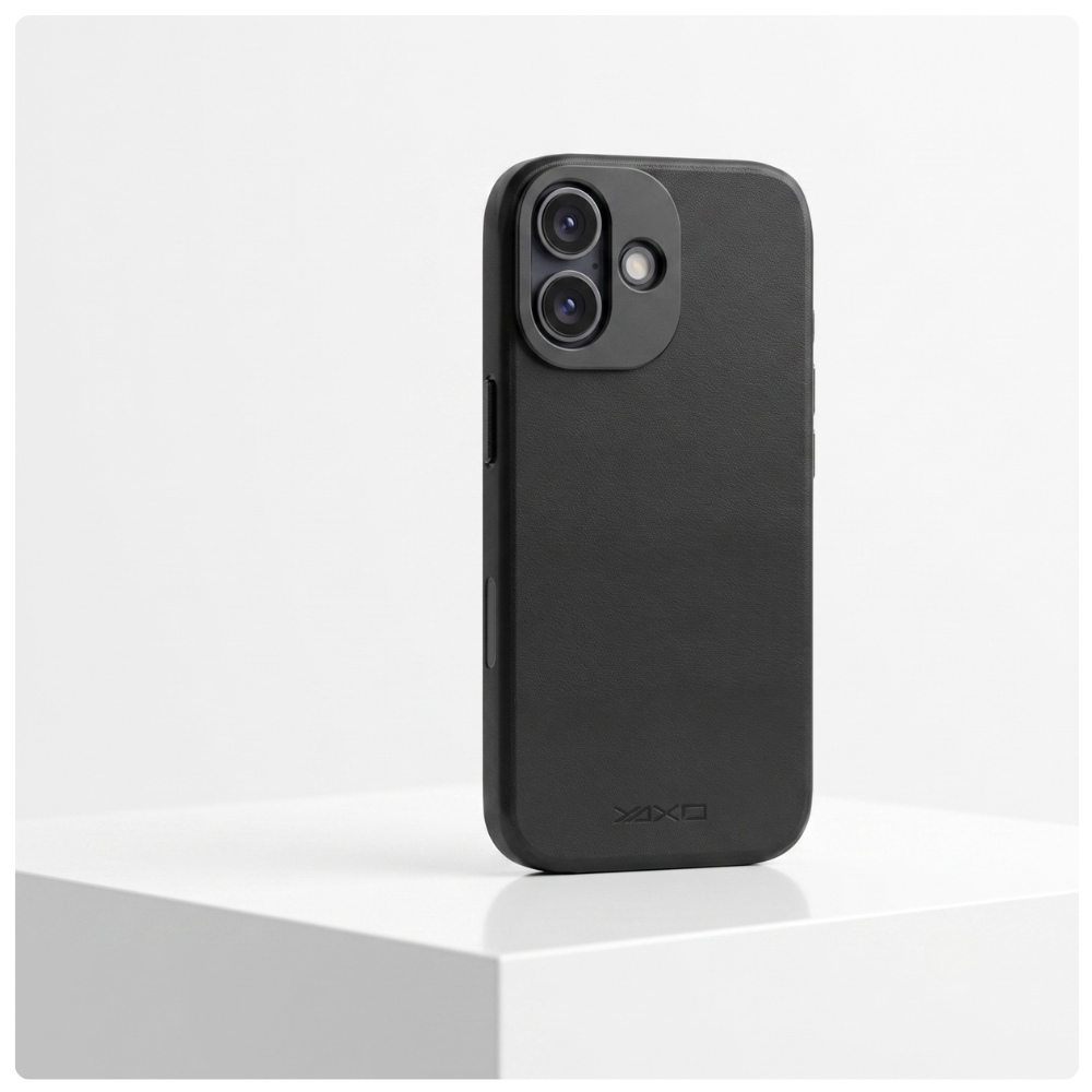 Schlanke YAXO Leather Gear Hülle für iPhone 17