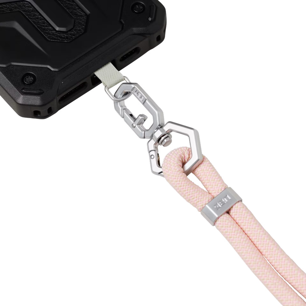Smycz do telefonu UAG Crossbody Lanyard Civilian sznurek, pudrowy roz.
