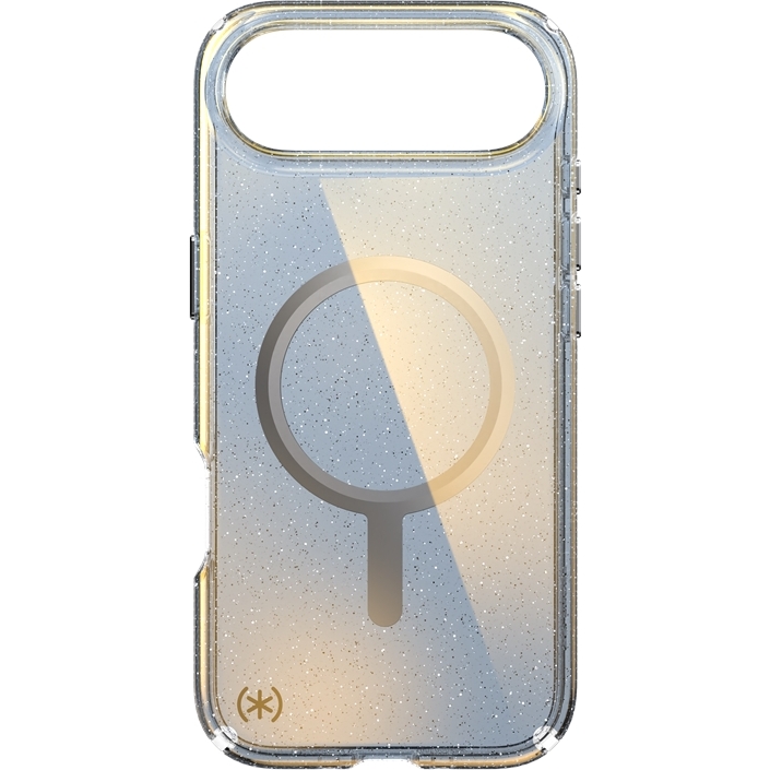 Etui z pierścieniem MagSafe Speck Presidio Lux MagSafe do Apple iPhone Air, niebieskie brokatowe