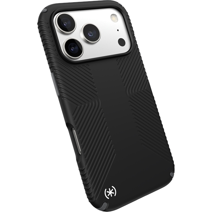 Etui Speck Presidio2 Grip do iPhone 17 Pro, czarne