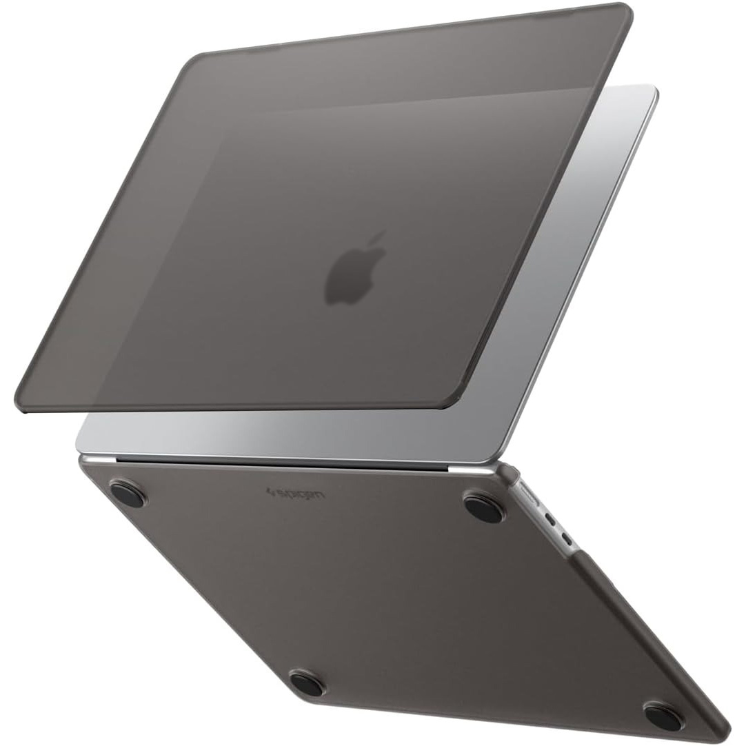 Etui Spigen Air Skin dla Apple MacBook Air 13 2026-2022, przydymione-matowe