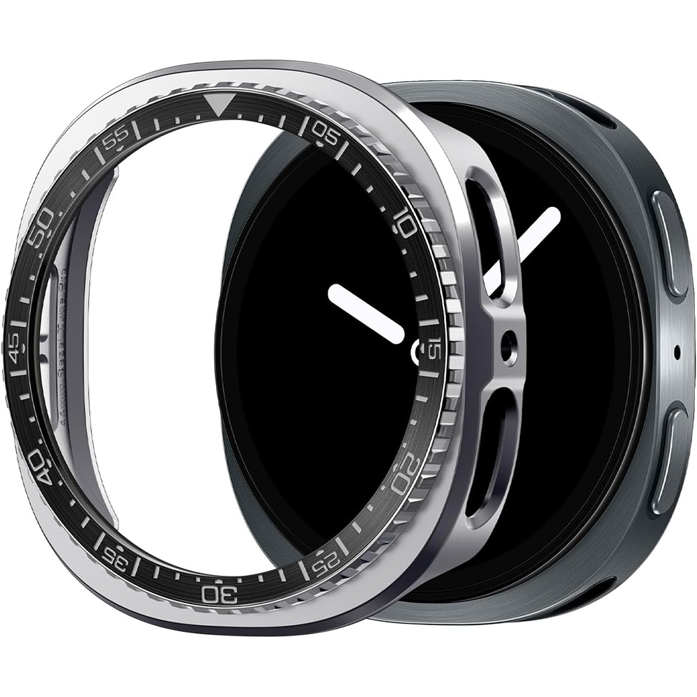 Spigen Bezel Tune Pro, mocna ochrona zegarka elegancki styl premium, czarne