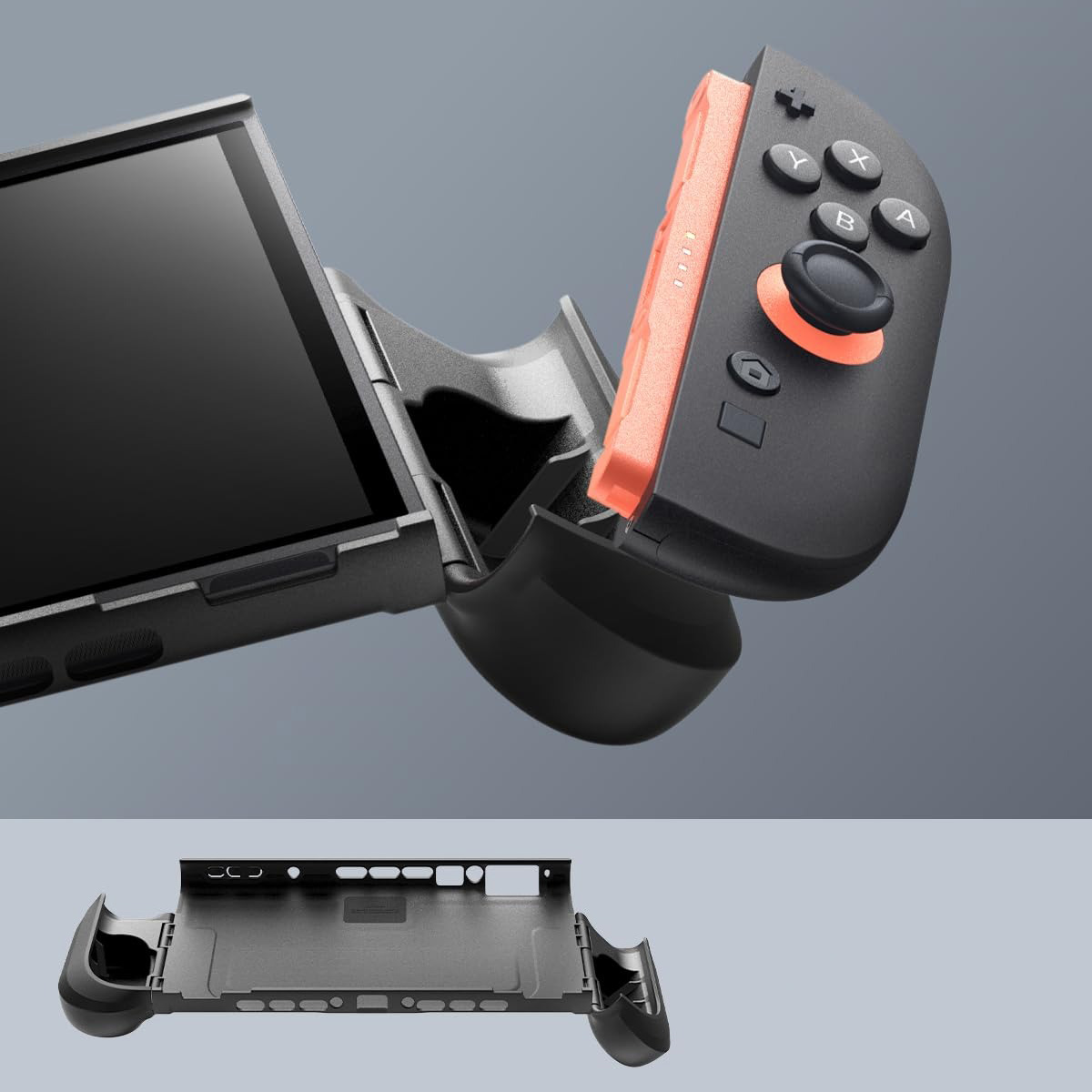 Etui Spigen Dual Grip Pro do Nintendo Switch 2, czarne