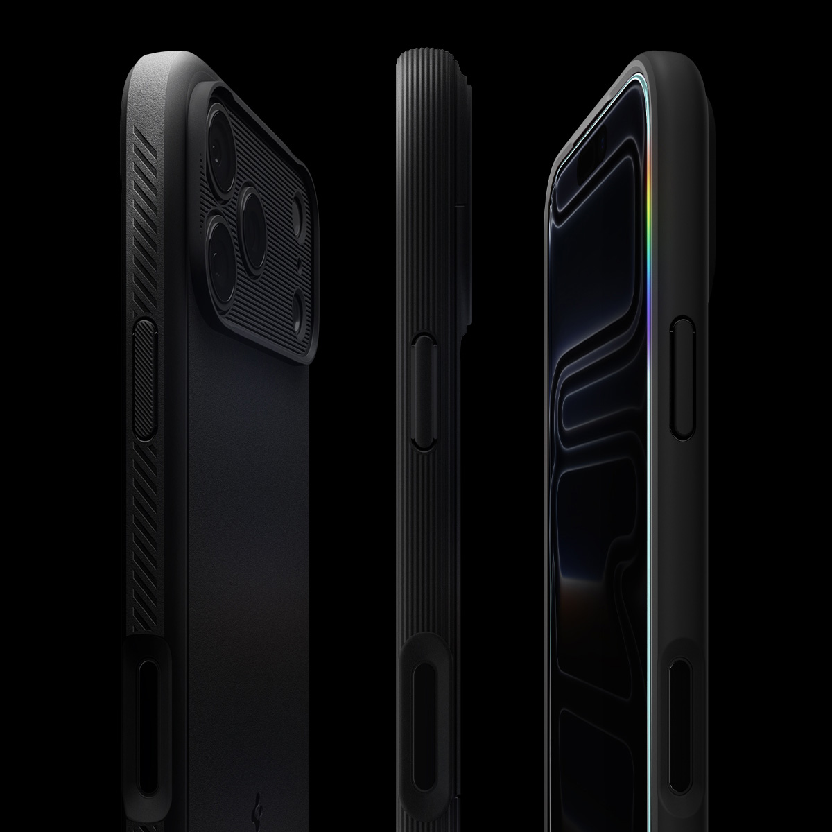 Szkło do etui + Aplikator Spigen Glas.tR Privacy EZ Fit 2-Pack (AC) do iPhone 17 Pro / 17