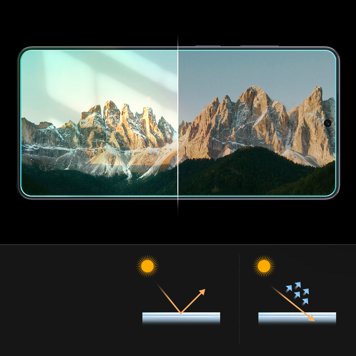 Szkło hartowane Spigen Glas.tR EZ Fit Pro AntiReflection 2-Pack (AC) z ramką aplikacyjną do Galaxy S26