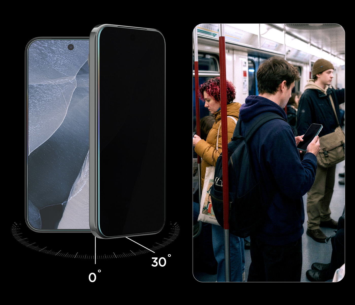 Szkło hartowane prywatyzujące Spigen Glas.tR EZ Fit Pro Privacy 2-Pack (AC) z ramką aplikacyjną do Google Pixel 11 Pro XL / 10 Pro XL / 9 Pro XL