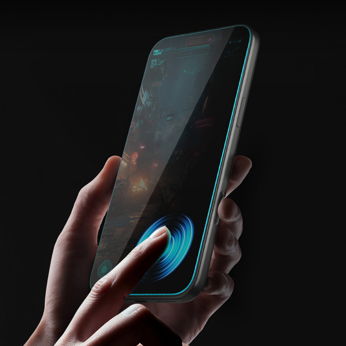 Szkło hartowane Spigen Glas.tR EZ Fit Pro Privacy 1-Pack z ramką aplikacyjną do iPhone 17 Pro Max / iPhone 16 Pro Max