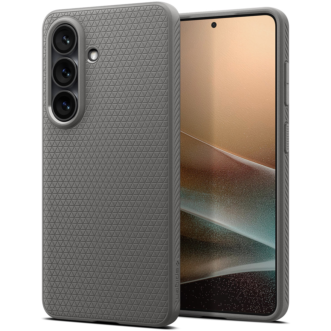 Etui Spigen Liquid Air do Samsung Galaxy S26 Plus, szare