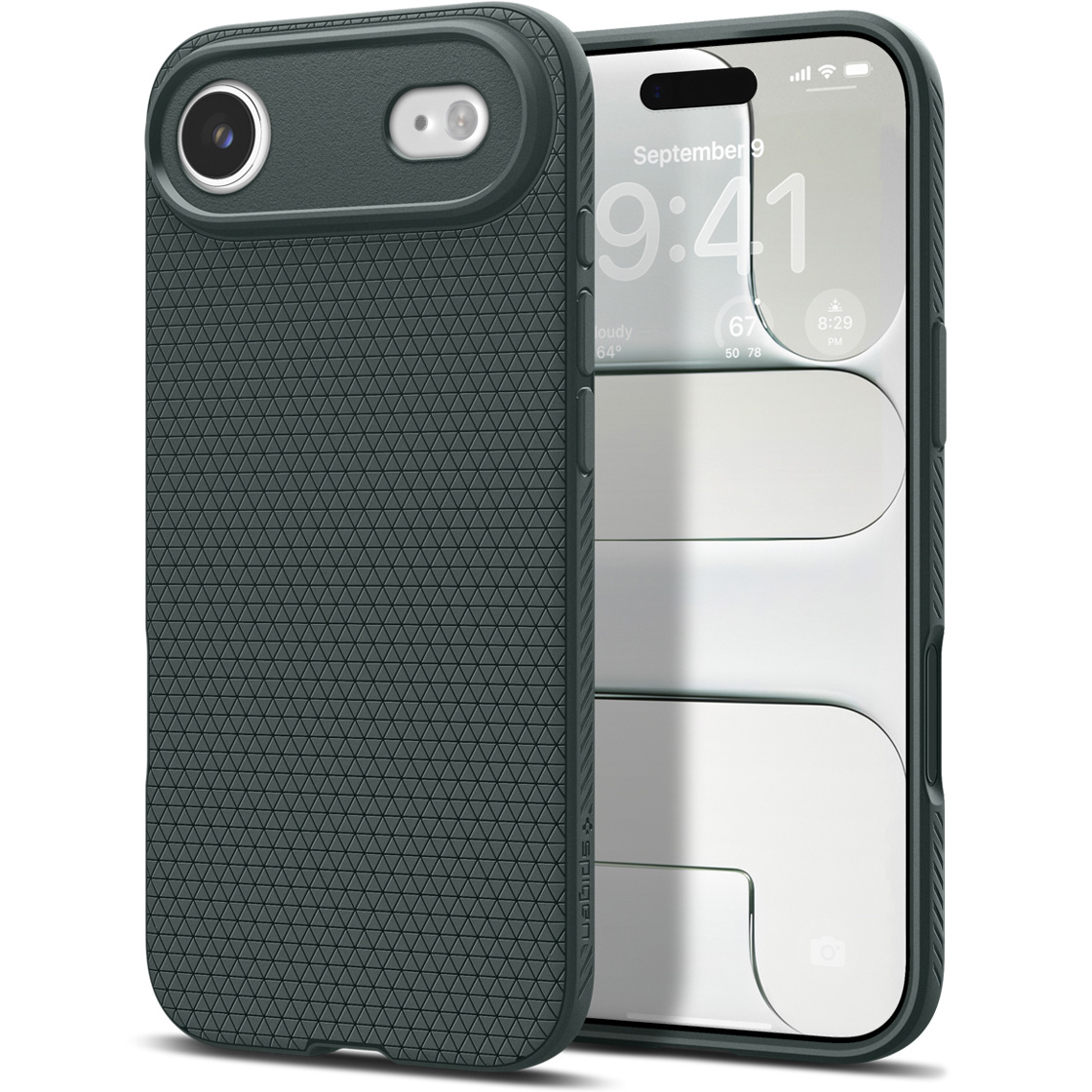 Etui Spigen Liquid Air do Apple iPhone Air, zielone