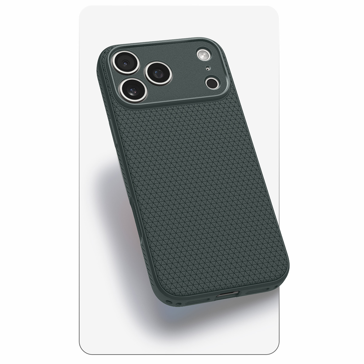 Etui Spigen Liquid Air do Apple iPhone 17 Pro, zielone