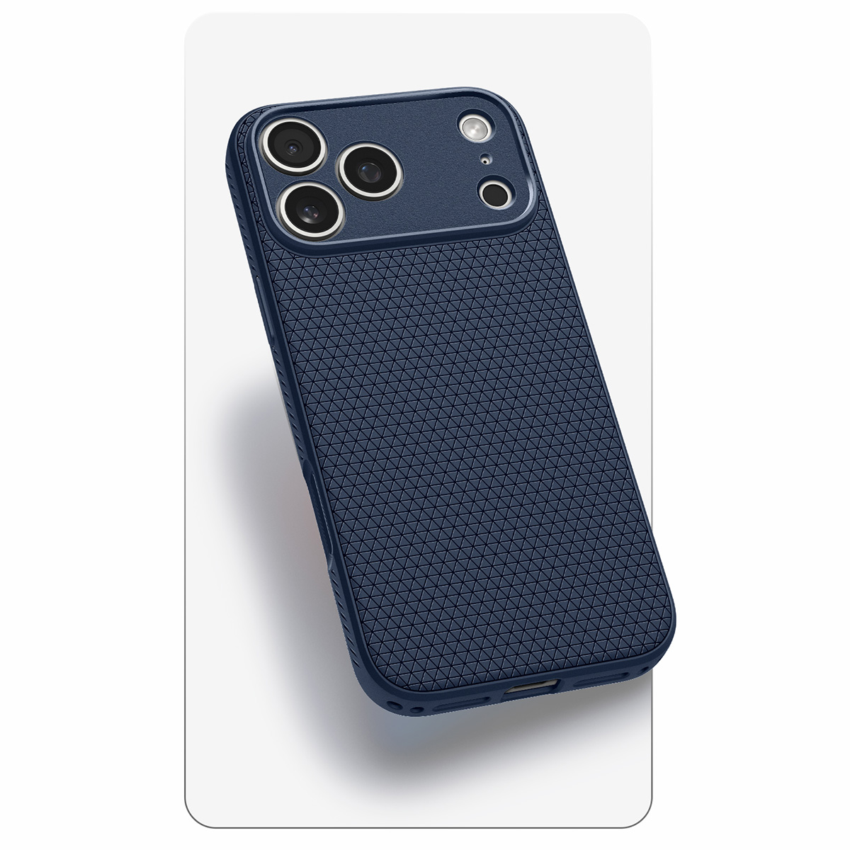 Etui Spigen Liquid Air do Apple iPhone 17 Pro Max, granatowe