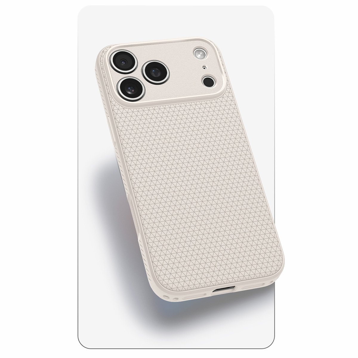 Etui Spigen Liquid Air do Apple iPhone 17 Pro, beżowe