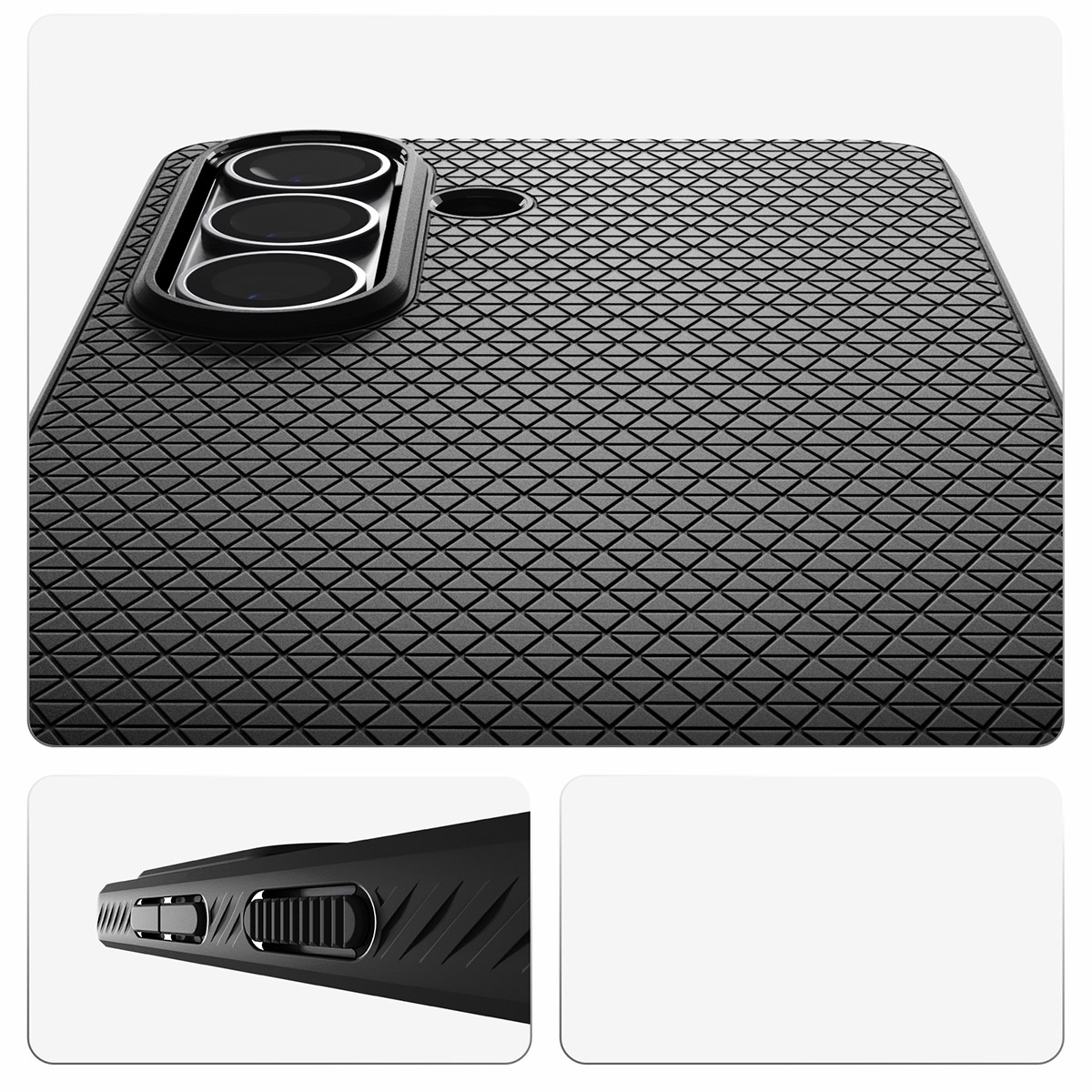 Etui Spigen Liquid Air Mag MagSafe do Samsung Galaxy S26, czarne