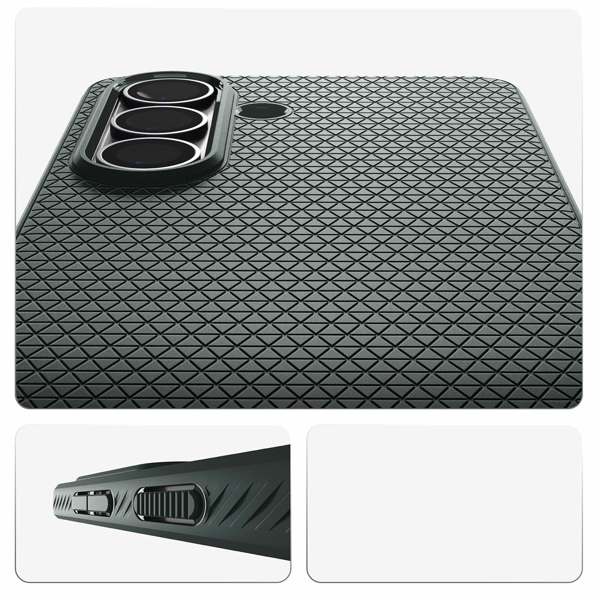 Etui Spigen Liquid Air Mag MagSafe do Samsung Galaxy S26 Plus, zielone