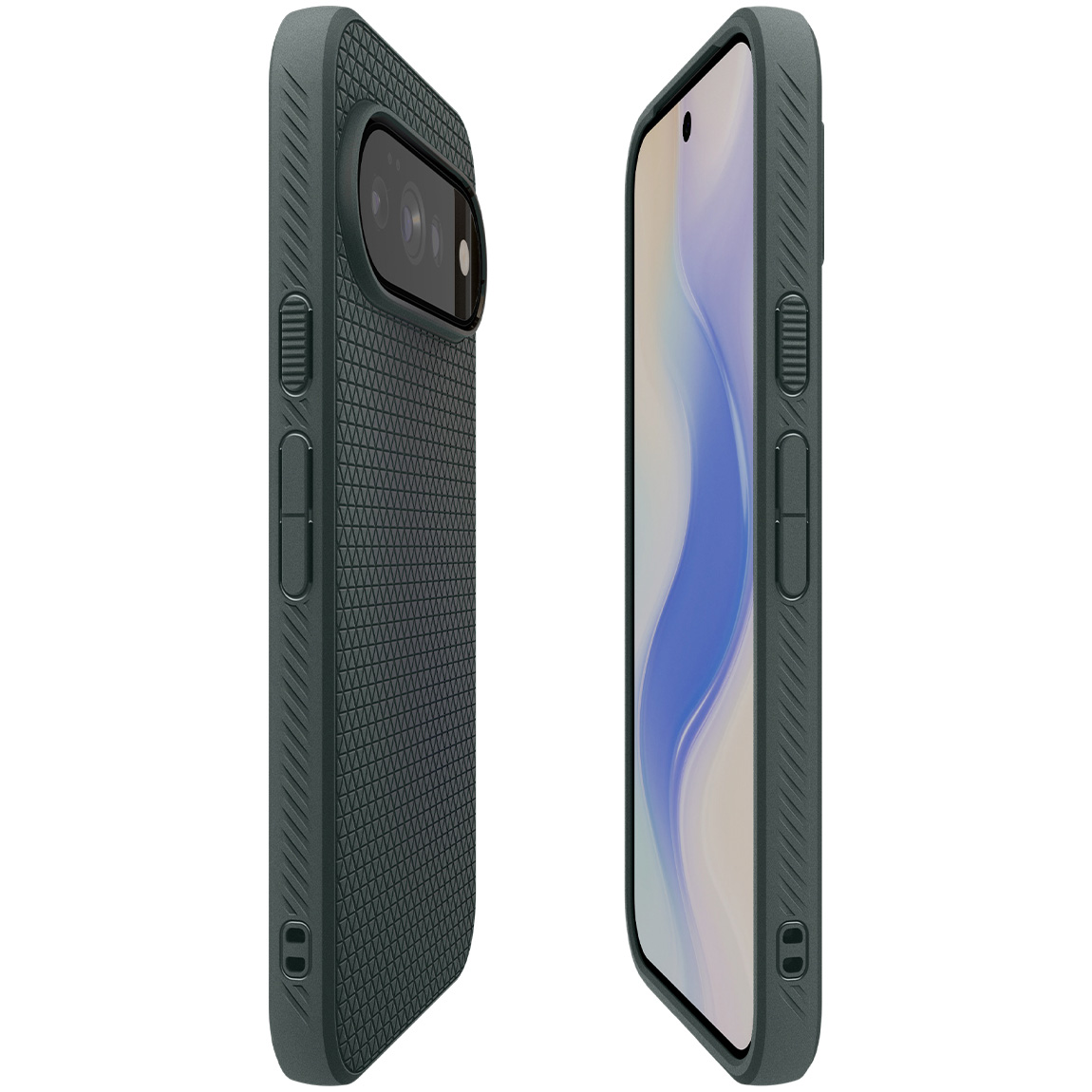 Etui Spigen Liquid Air Mag MagSafe do Google Pixel 11 Pro, zielone