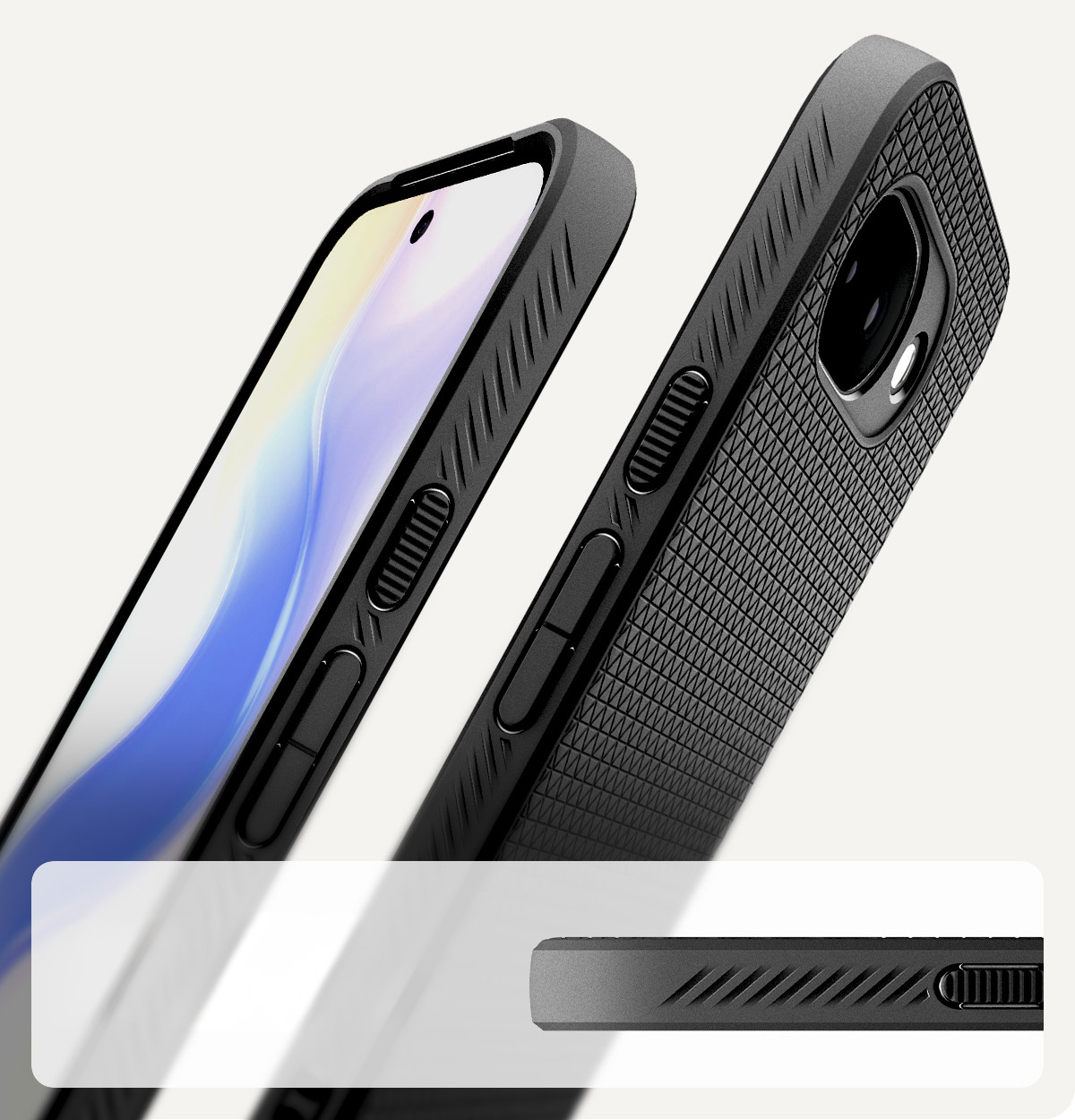 Etui Spigen Liquid Air do Google Pixel 10a, czarne