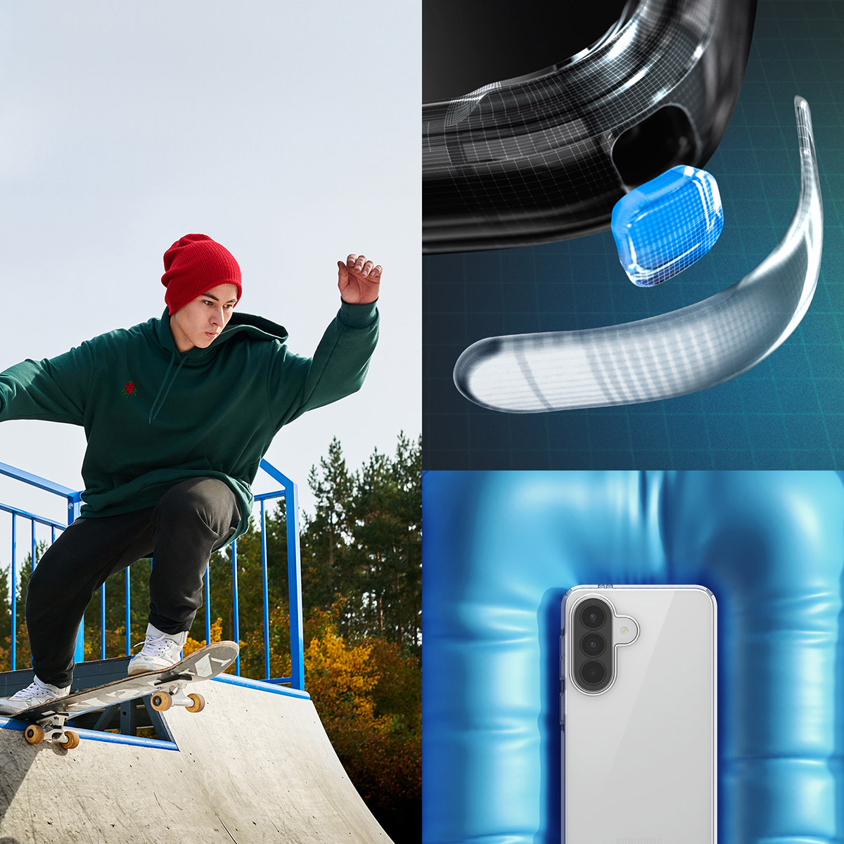 Etui Spigen Liquid Crystal do Samsung Galaxy A57 5G, przezroczyste