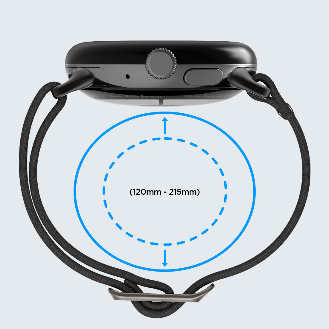 Pasek Spigen Lite Fit do Pixel Watch 5 / 4 / 3 / 2 / 1 41 mm, czarny