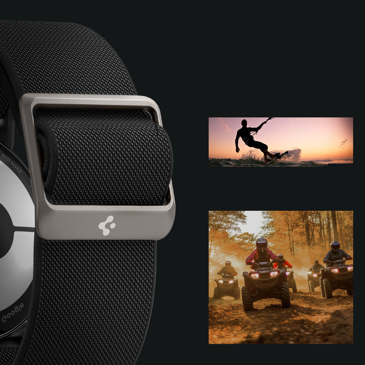 Pasek Spigen Lite Fit do Pixel Watch 5 / 4 / 3 / 2 / 1 41 mm, czarny
