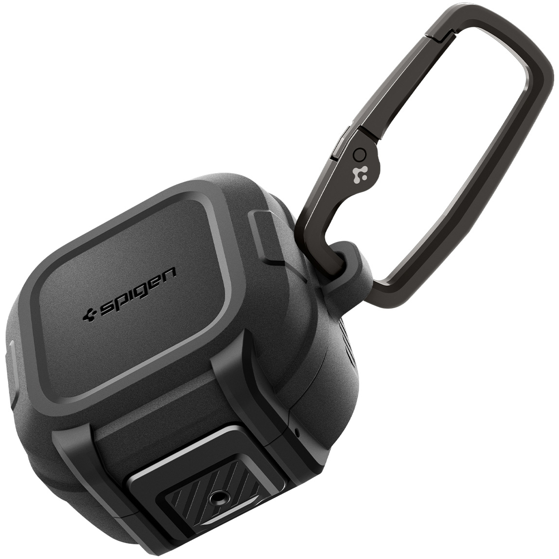 Etui Spigen Lock Fit do Galaxy Buds 4 / 4 Pro, czarne