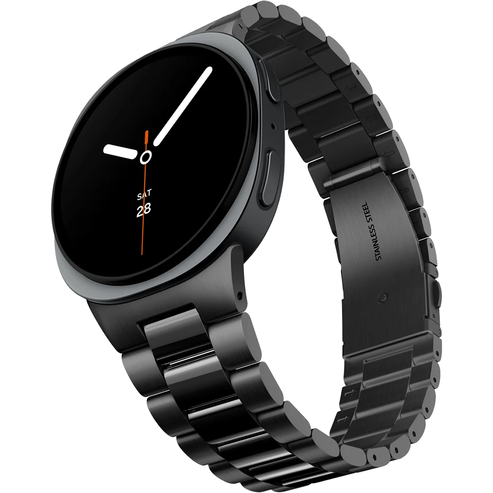 Pasek Spigen Band Modern Fit 316L do Samsung Galaxy Watch 9 40 mm / 44 mm / 8 40 mm / 44 mm / 8 Classic 46 mm, czarny