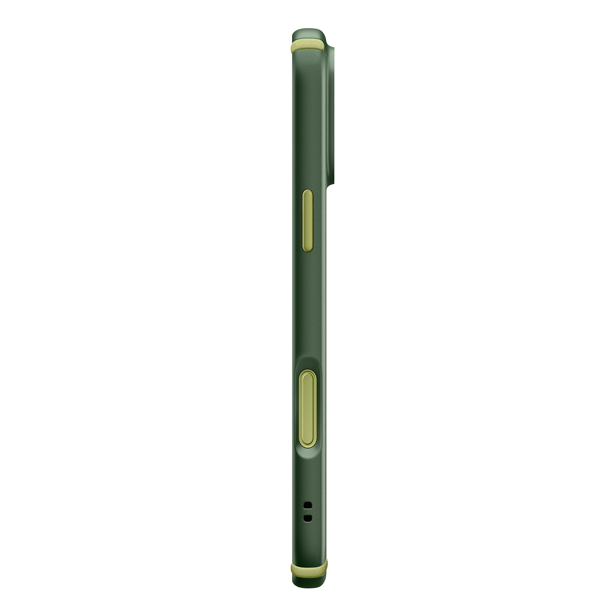 Etui Spigen Nano Pop Hybrid Mag do MagSafe do iPhone 17 Pro, zielone