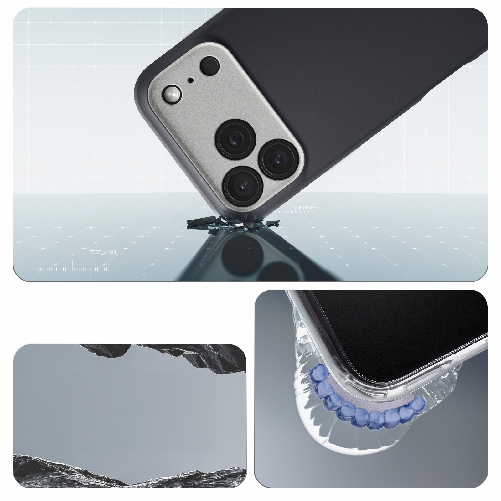 Etui Spigen Nano Pop Mag do MagSafe do Apple iPhone 17 Pro, czarno-szare