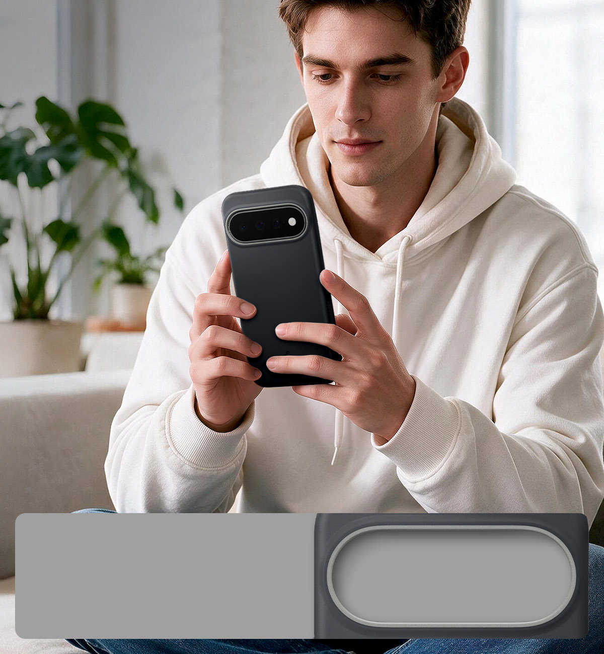 Etui Spigen Nano Pop Mag do MagSafe do Google Pixel 11, czarno-szare
