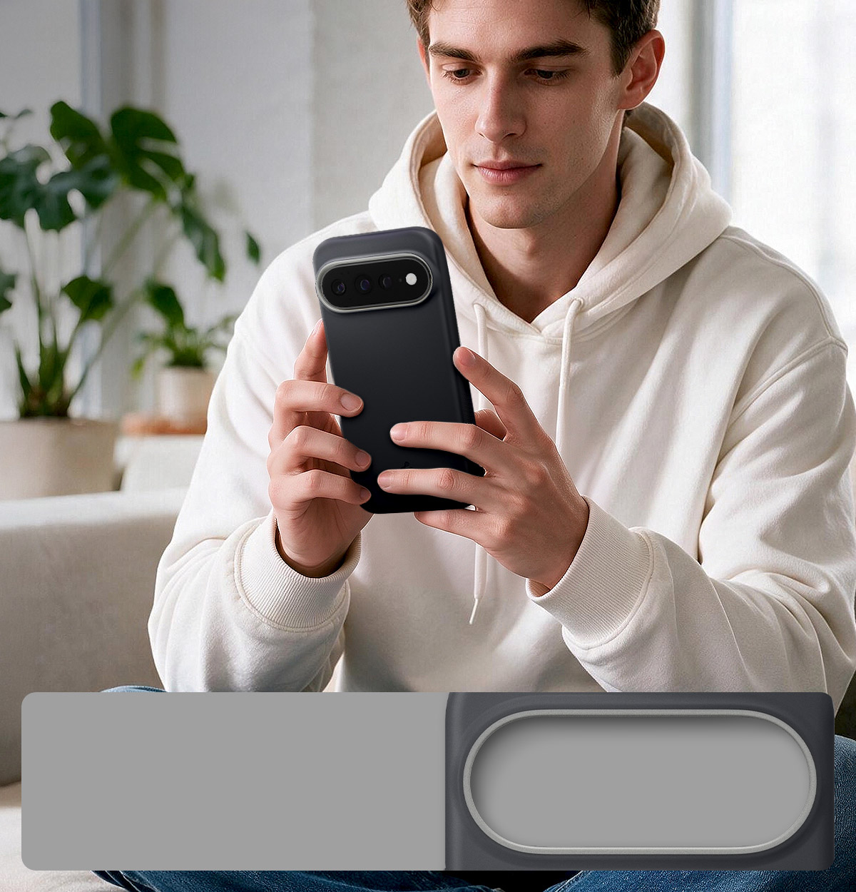 Etui Spigen Nano Pop Mag do MagSafe do Google Pixel 11 Pro XL, czarno-szare
