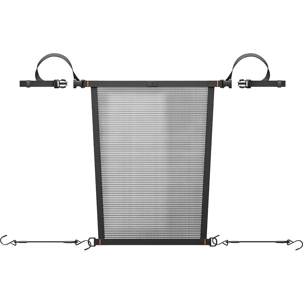 Spigen Pet Backseat Barrier, bariera samochodowa siatka oddzielająca bezpieczeństwo wygoda, czarny