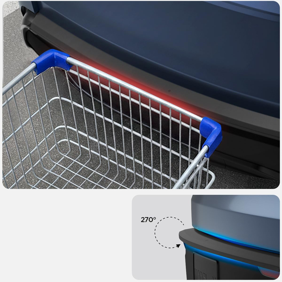 Osłona progu załadunkowego / na tylny zderzak do Tesla Model Y Juniper 2025-2026, Spigen Rear Bumper Protector, czarna